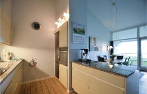 Kuchyň nebo kuchyňský kout v ubytování Apartment Nordre Strandvej Iii