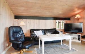 TV a/nebo společenská místnost v ubytování Holiday Home Brombærvænget Xii