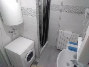 Koupelna v ubytování Apartman Nino