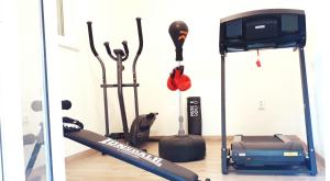 Posilňovňa alebo fitness centrum v ubytovaní Apartments Kapelica