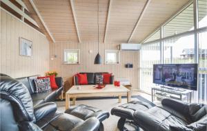 Χώρος καθιστικού στο Holiday Home Barsbæklund Aabenraa Iii