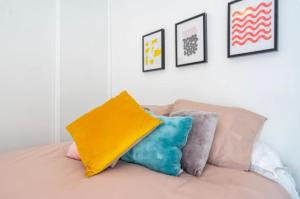 Posteľ alebo postele v izbe v ubytovaní Apartamento MINAGA 2