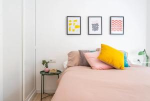 Posteľ alebo postele v izbe v ubytovaní Apartamento MINAGA 2 + 20 fotografií