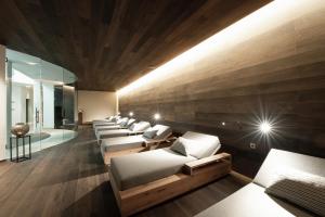 A seating area at Seiser Alm Urthaler