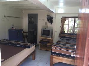TV a/nebo společenská místnost v ubytování Orchid Guest House