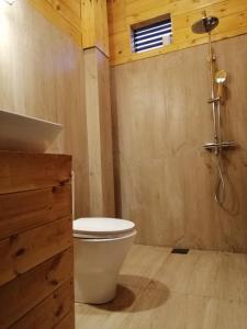 Een badkamer bij The Cabin Ella