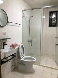 Phòng tắm tại Sam-Lin Hostel