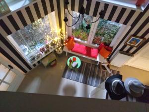Posezení v ubytování Vintage Luxurious house