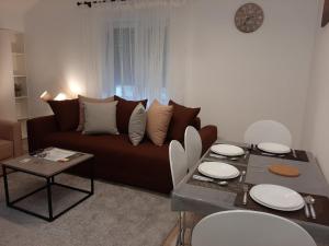 Posezení v ubytování Apartment Queen
