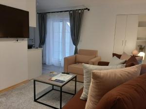TV a/nebo společenská místnost v ubytování Apartment Queen