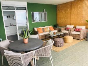 Posezení v ubytování La Casa Verde