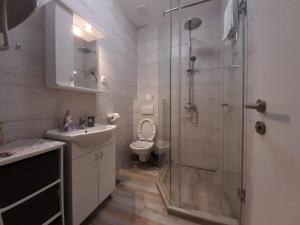 Koupelna v ubytování Apartment Queen + 37 fotografií
