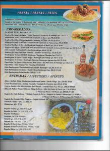 Comida en el hotel o alrededores