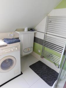 Postel nebo postele na pokoji v ubytování Apartmánový Penzión Bojnice