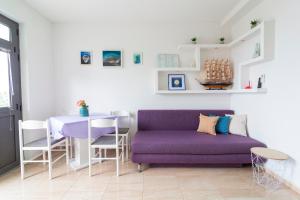 Posezení v ubytování La Storia Apartments