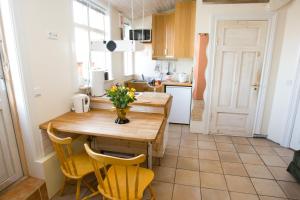 A cozinha ou cozinha compacta de Butterfly Guesthouse