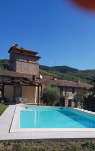The swimming pool at or close to Le Tre Rose