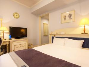 TV a/nebo společenská místnost v ubytování Hotel Monterey Osaka