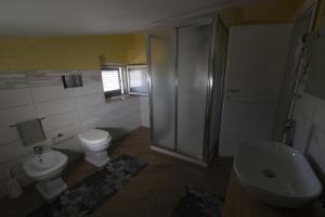 Koupelna v ubytování La Mansarda Di BellaVista