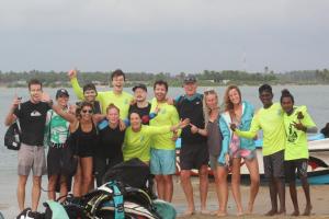 Hosté ubytování Margarita kitesurfing school Sri Lanka