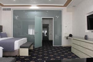 Μια τηλεόραση ή/και κέντρο ψυχαγωγίας στο Erebuni Hotel Yerevan