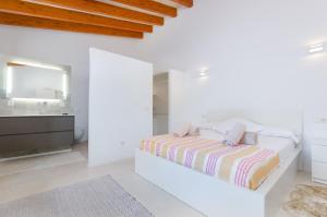 Postel nebo postele na pokoji v ubytování El Paraiso (Porto Cristo) + 37 fotografií