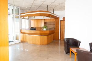 The lobby or reception area at Taste Smart Hotel Lampertheim