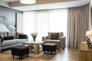 Część wypoczynkowa w obiekcie Apartamenty Comfort & Spa Stara Polana VIPAPARTAMENTY