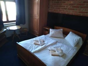 Ένα ή περισσότερα κρεβάτια σε δωμάτιο στο Hotel Chicago
