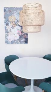 Posezení v ubytování Appartement Plek in Holten
