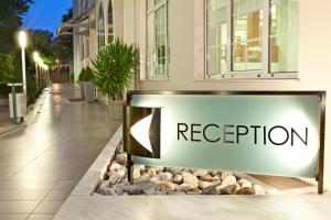 Vstupní hala nebo recepce v ubytování Kronos Hotel