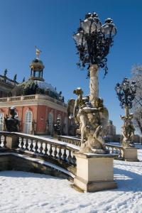 Ferienhaus Günther Werder-Havel взимку