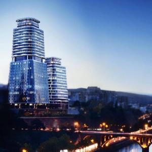 Γενική άποψη της πόλης Τιφλίδα ή θέα της πόλης από  αυτό το διαμέρισμα