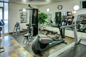 
The fitness center and/or fitness facilities at Lakeview Inns & Suites - Slave Lake
