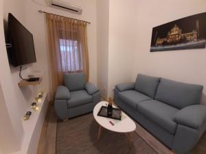 TV a/nebo společenská místnost v ubytování Apartment Queen