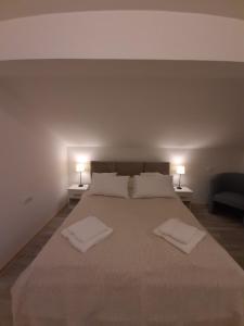 Postel nebo postele na pokoji v ubytování Apartment Queen