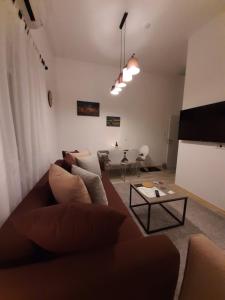 Posezení v ubytování Apartment Queen