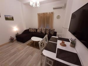 TV a/nebo společenská místnost v ubytování Apartment Queen