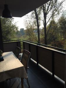 Balkón alebo terasa v ubytovaní Thermal Forest Apartment