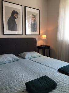 Posteľ alebo postele v izbe v ubytovaní Thermal Forest Apartment