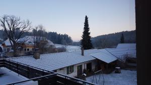 Hotel Platzhirsch v zimě