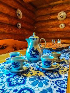 Coffee and tea making facilities at Zrub Liptovec