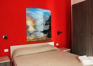 Postel nebo postele na pokoji v ubytování Room and Breakfast I Gemelli
