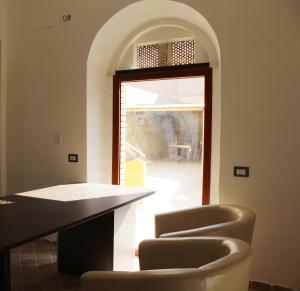 Posezení v ubytování Room and Breakfast I Gemelli