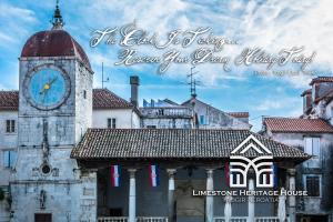 Certifikát, hodnocení, plakát nebo jiný dokument vystavený v ubytování Limestone Heritage House