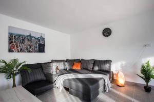 Posteľ alebo postele v izbe v ubytovaní Csigaház Apartman