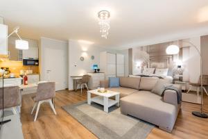 Kuchyňa alebo kuchynka v ubytovaní BUDAPEST DOWNTOWN Residences - AC,ELEVATOR,TERRACE