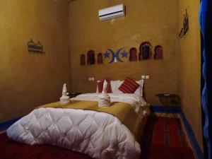 Voodi või voodid majutusasutuse kasbah planet sahara toas