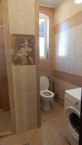 A bathroom at Serdika station, bright and cozy apartment