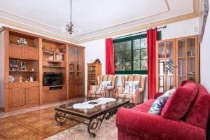 Posezení v ubytování Vivienda Vacacional Sara